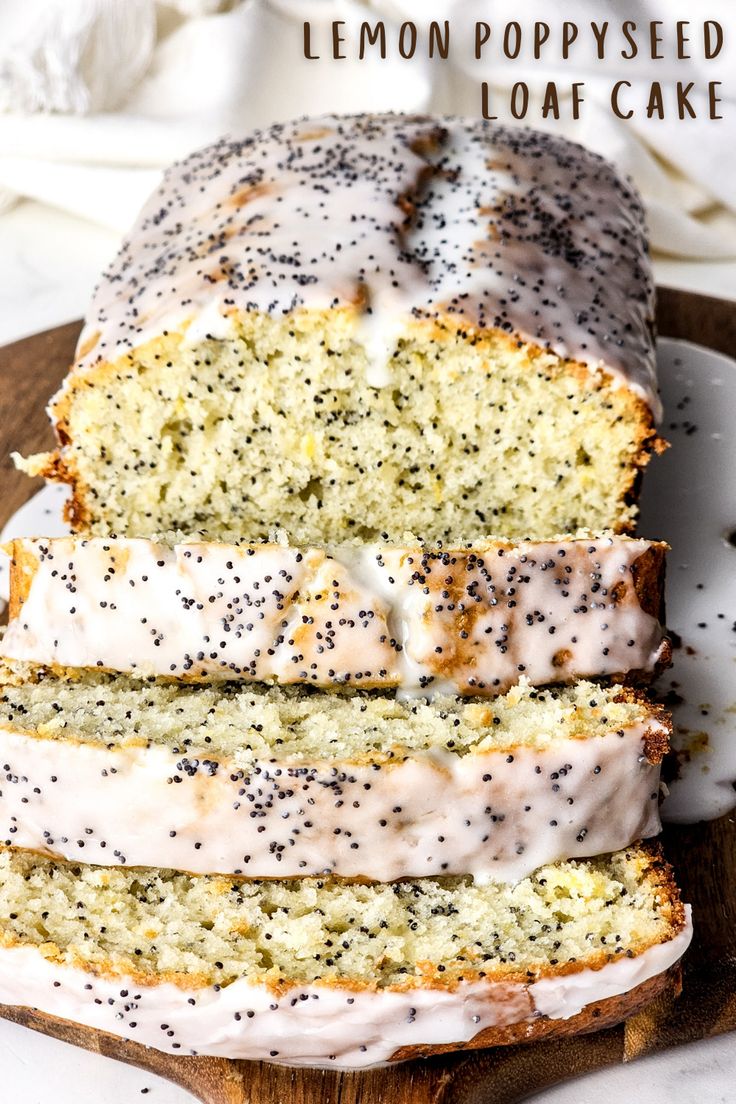 Bright Lemony Poppy Seed Cake: Zest, Buttermilk, and Glaze